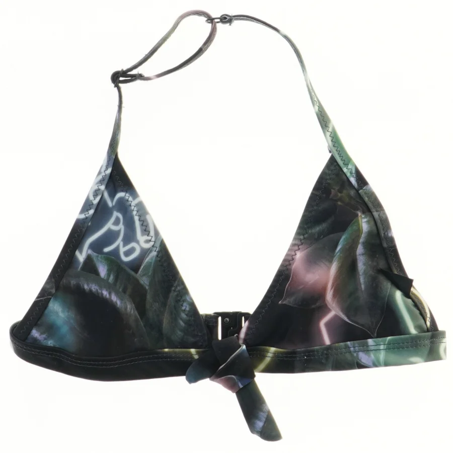 Bikinitop med farverigt mønster fra Molo (str. 122)