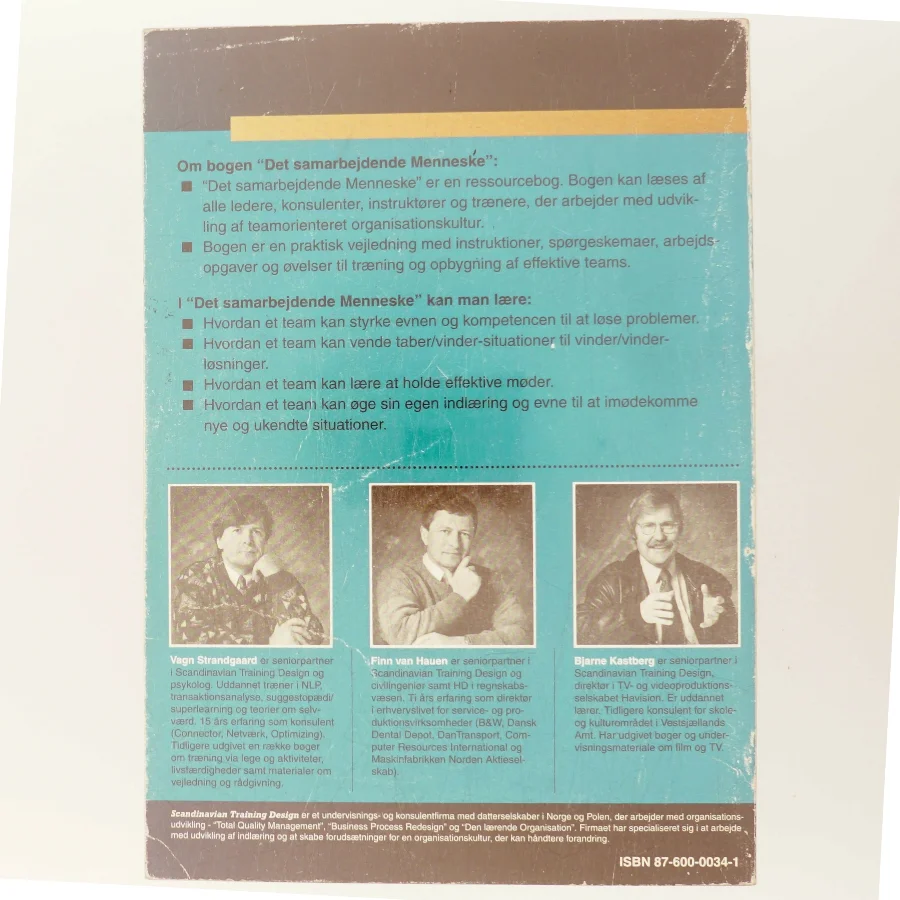 Det Samarbejdende Menneske af Vagn Strandgaard (Bog)