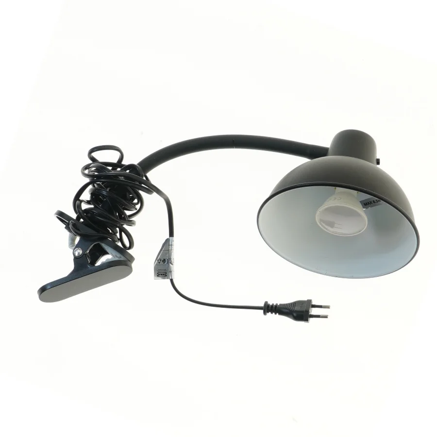 Clip-on bordlampe (str. 40 cm)
