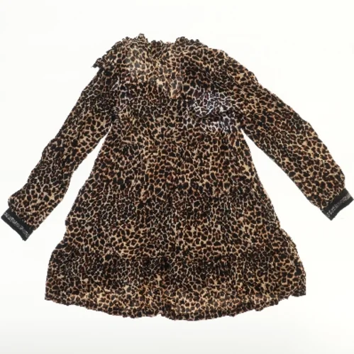 Kjole med leopardmønster fra Name It (str. 128)
