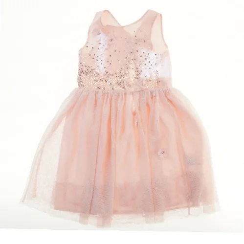 Børnekjole med pailletter fra H&M (str. 128)