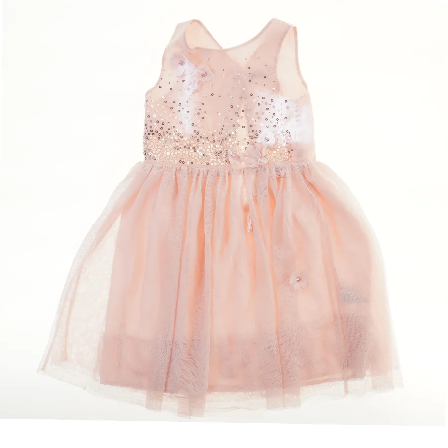 Børnekjole med pailletter fra H&M (str. 128)