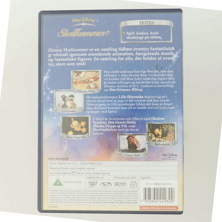 Skattekammer 2 - Lille Hiawatha / den Grimme Ælling (DVD)