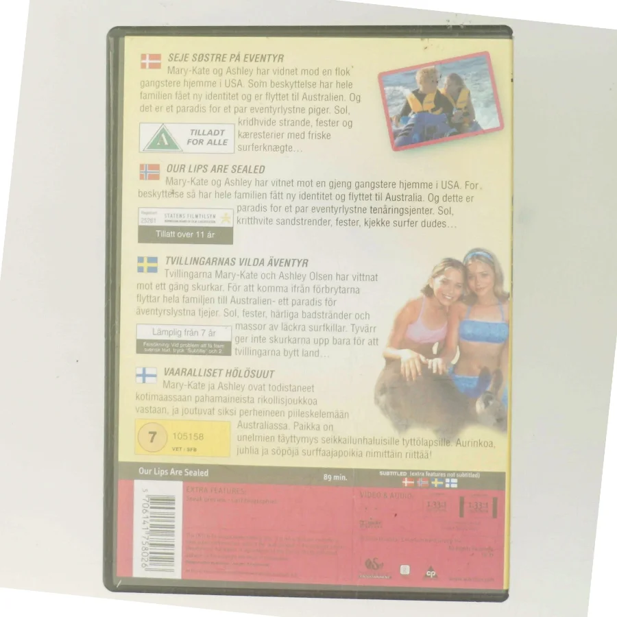 Seje Søstre på Eventyr (2000) [DVD] med Mary-Kate Olsen (DVD)