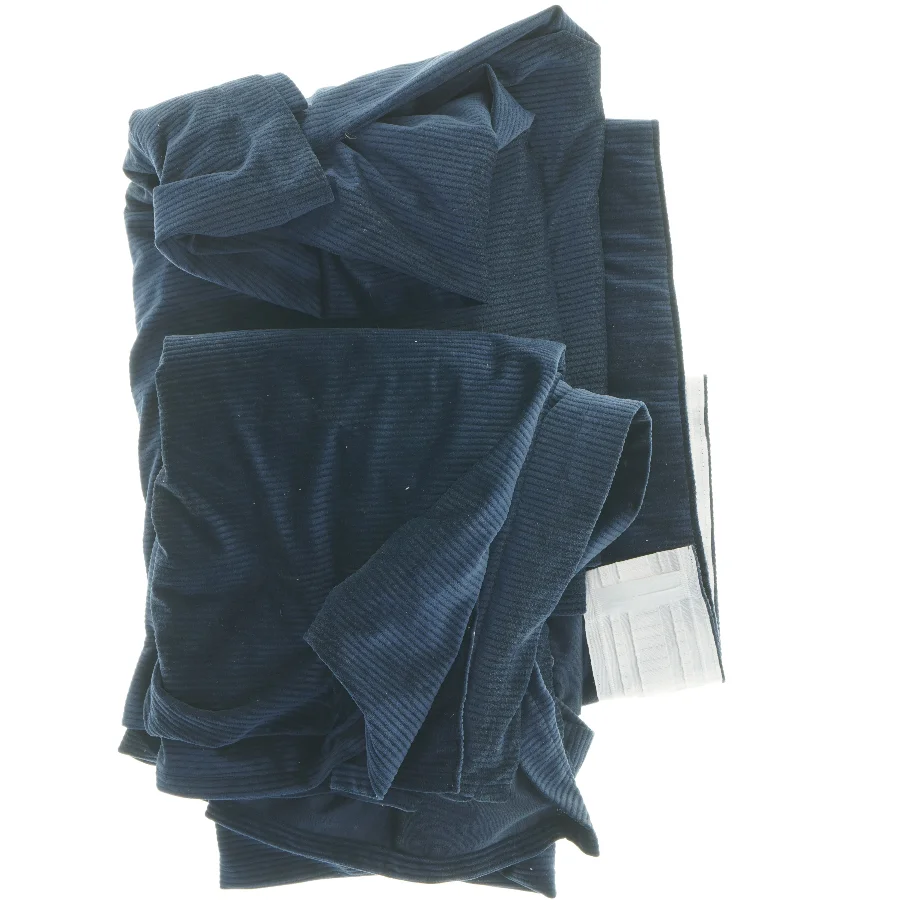 Mørkeblåt gardinsæt (str. 2 stk 138x200 cm)