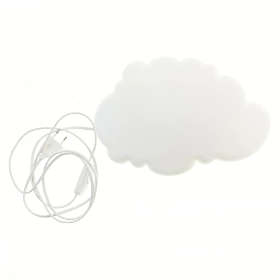 Skyformet lampe (str. 30x20 cm)