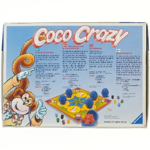 Coco Crazy brætspil (str. 27x37 cm)