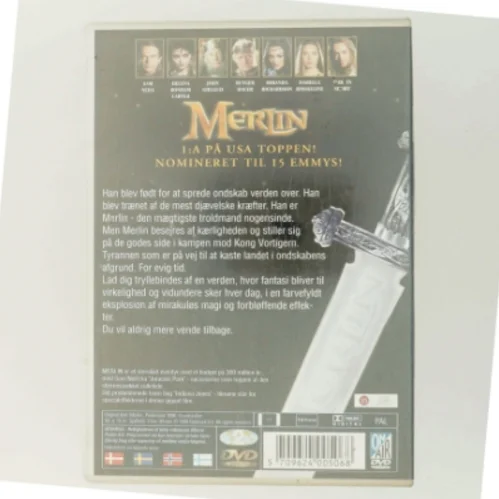Merlin DVD med Sam Neill (DVD)