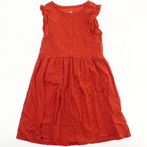 Børnekjole med prikker fra H&M (str. 134)