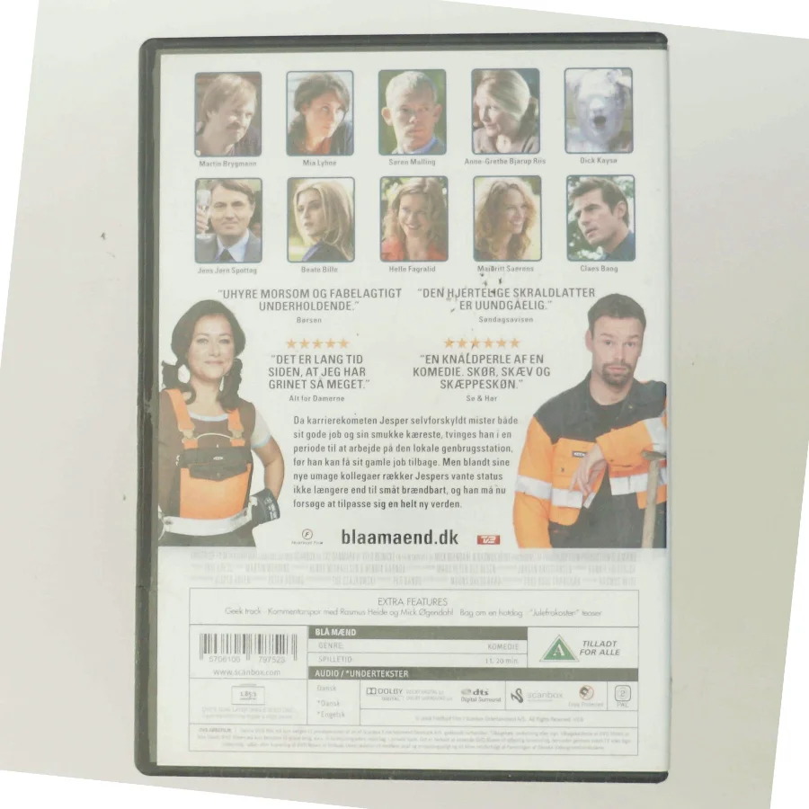 Blå Mænd med Thure Lindhardt (DVD)