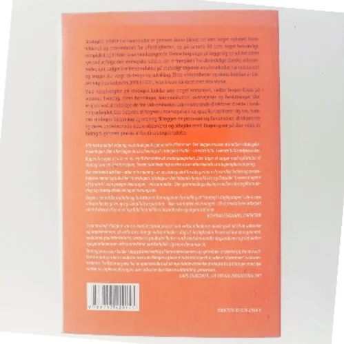 Strategisk ledelse som meningsskabende processer af Mette Vinther Larsen (Bog)