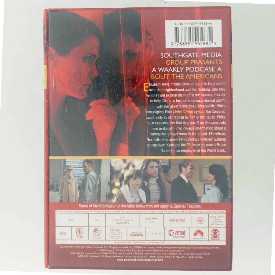 The Americans: The Complete Edition med Matthew Rhys (DVD)