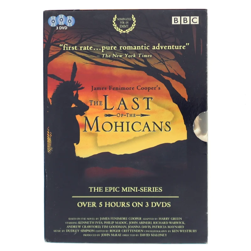 The Last of the Mohicans med Kenneth Ives (DVD)