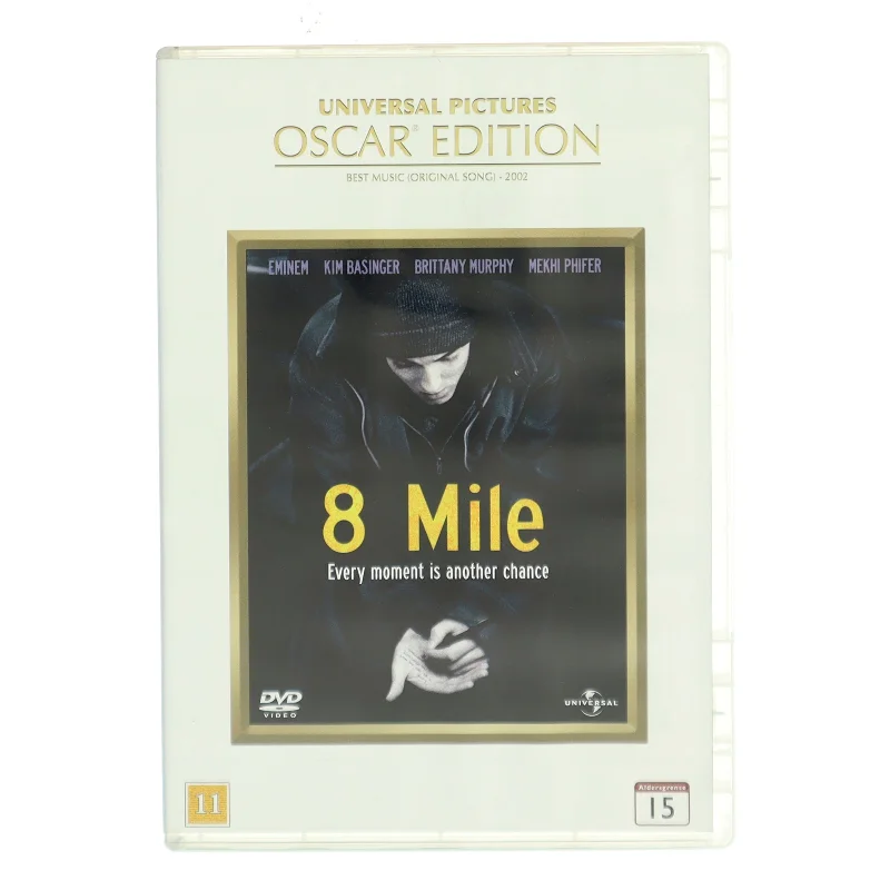8 Mile                                        <span class="label label-blank pull-right" style="margin-right: 3px;">Oscar edition</span> med Eminem (DVD)