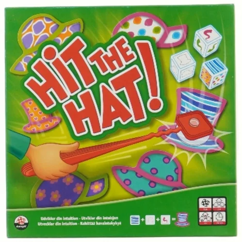 Hit the Hat brætspil (str. 27x27 cm)