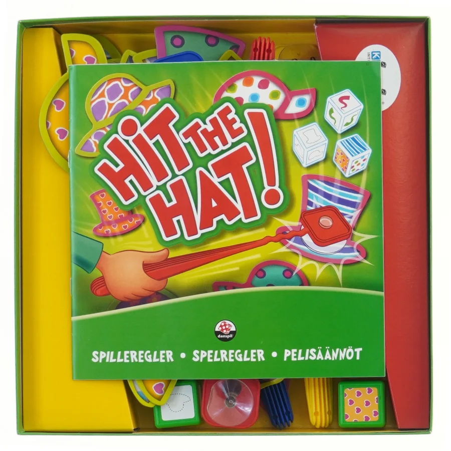 Hit the Hat brætspil (str. 27x27 cm)