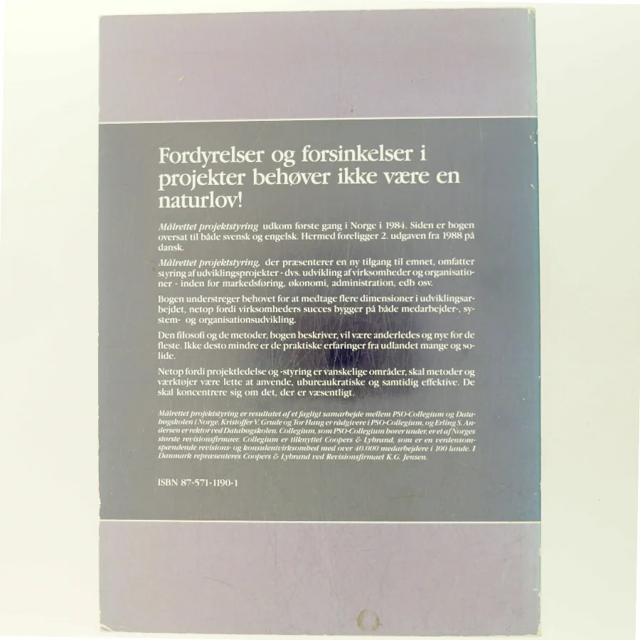 Målrettet projektstyring af Ikke angivet (Bog)