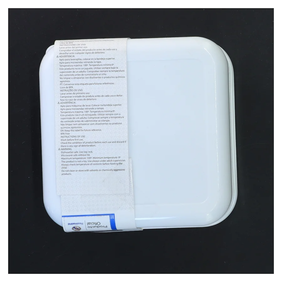 Madkasse sæt med 4 stykker fra Real Madrid (str. 14x14 cm)