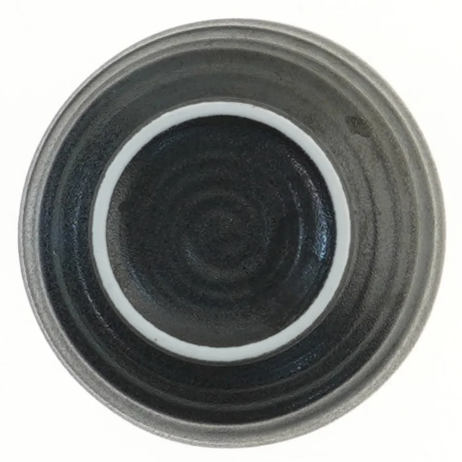 Sort keramisk skål Ø13 cm (str. Ø 13 cm)