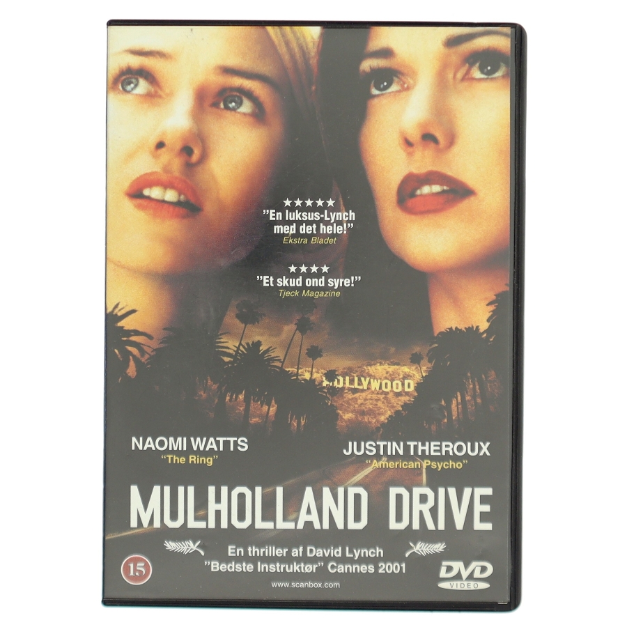 Mulholland Drive med Naomi Watts (DVD)