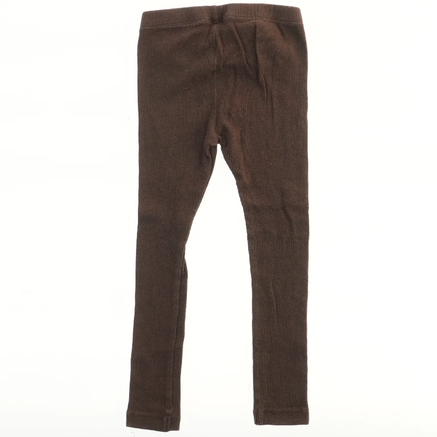 Brune ribleggings fra Name It (str. 104)