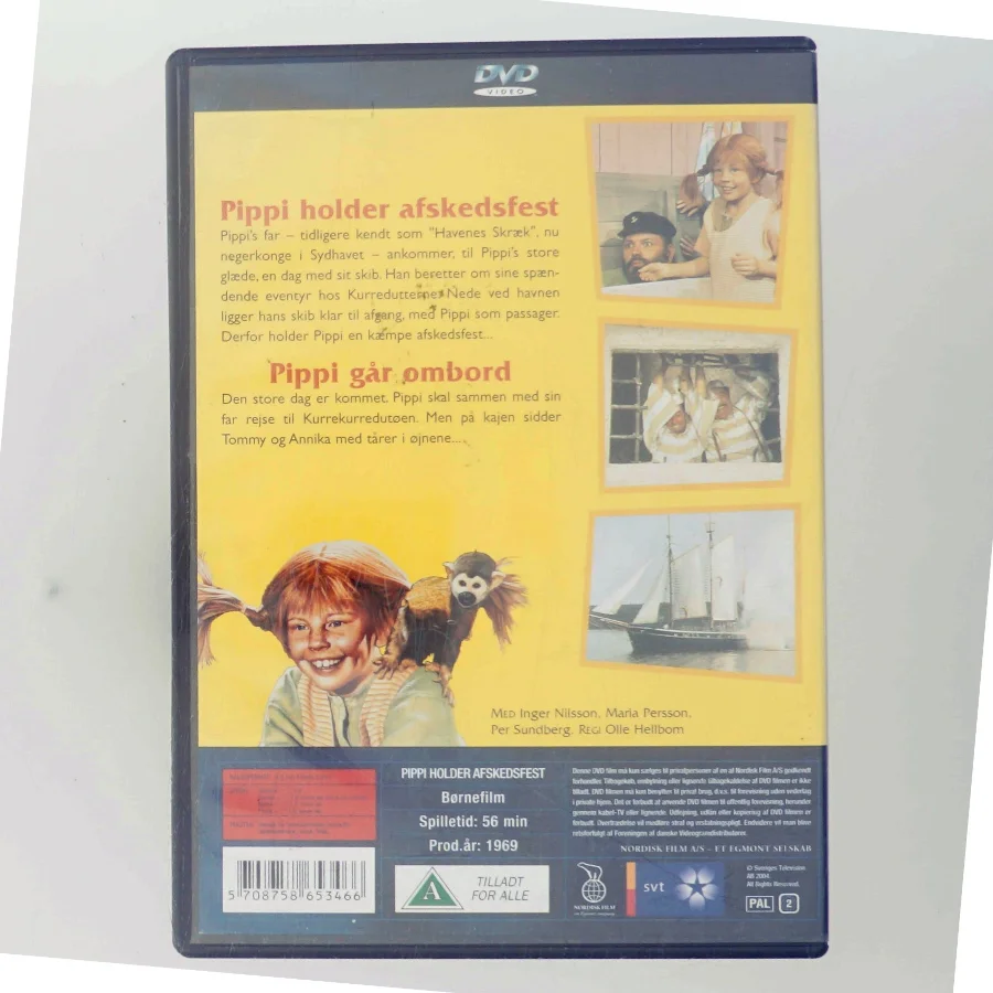 Pippi 6 - Holder Afskedsfest med Inger Nilsson (DVD)