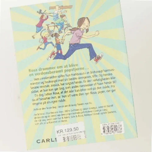 Rosa og en dregng der hedder Ville af Måns Gahrton (Bog)