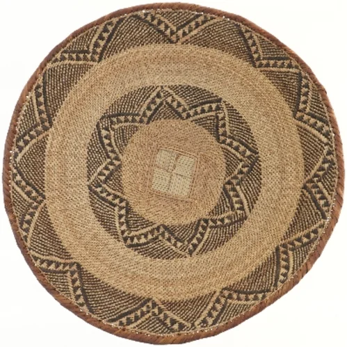 Flettet rund kurv (str. Ø 56 cm)