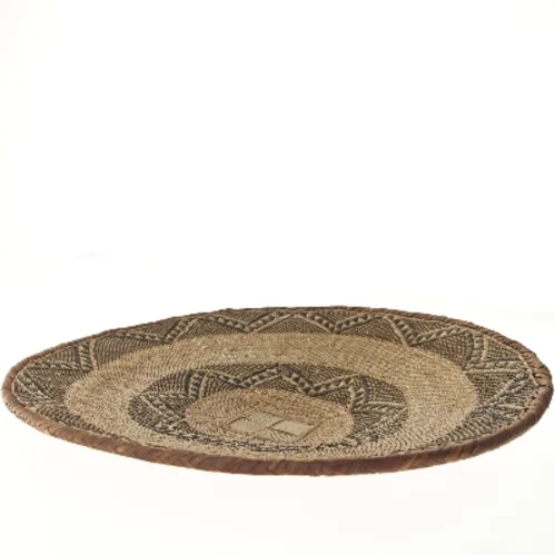 Flettet rund kurv (str. Ø 56 cm)