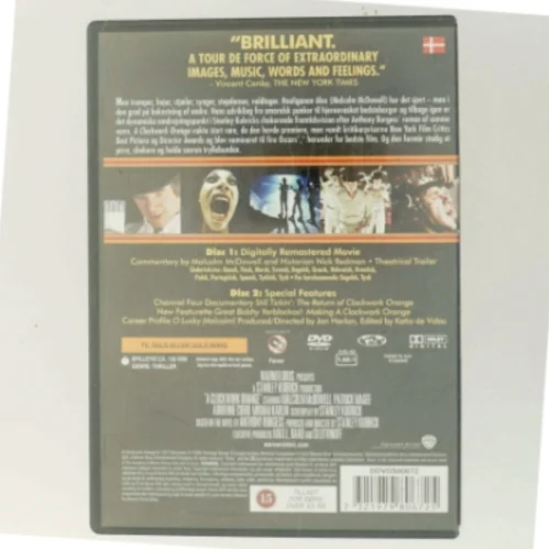 Clockwork Orange, a Special Edition                                        <span class="label label-blank pull-right" style="margin-right: 3px;">Special edition</span> med Malcolm McDowell (DVD)
