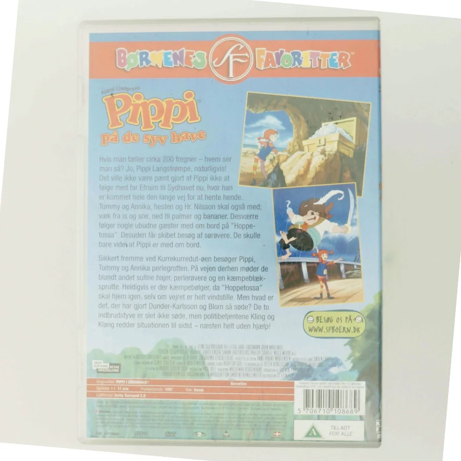 Pippi på de syv have (1999) [DVD] (DVD)