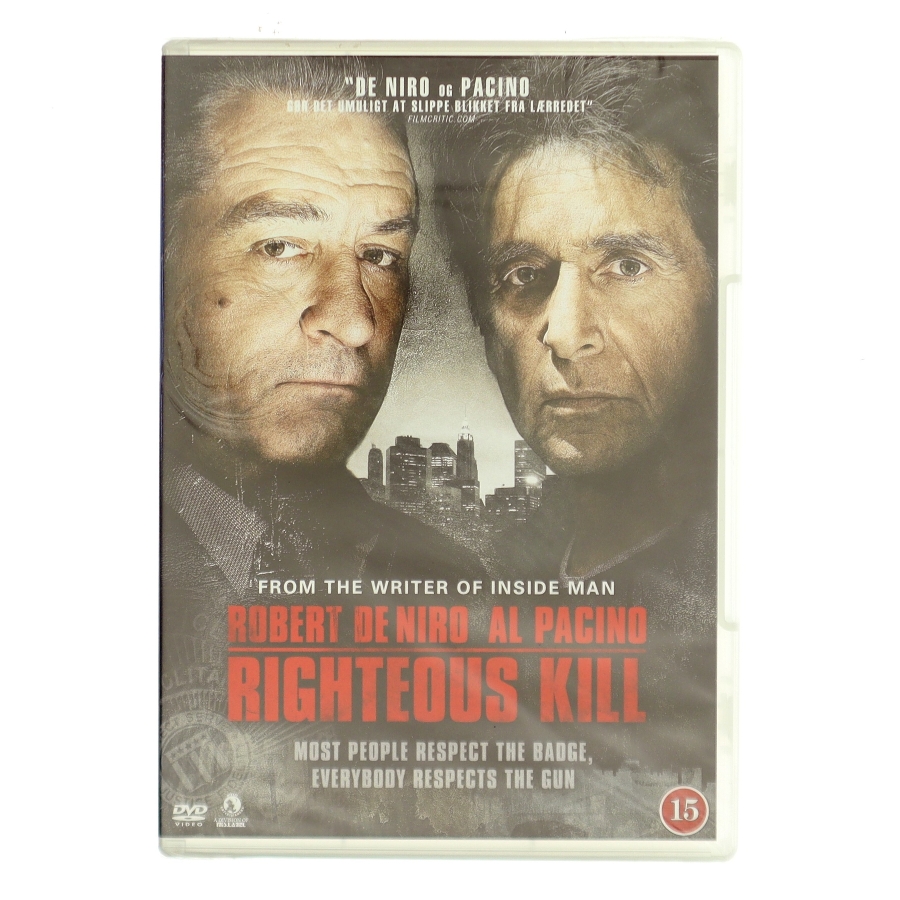 Righteous Kill med Robert De Niro (DVD)