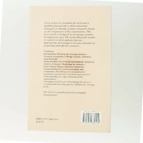 Total strategy af Rakesh Sondhi (Bog)