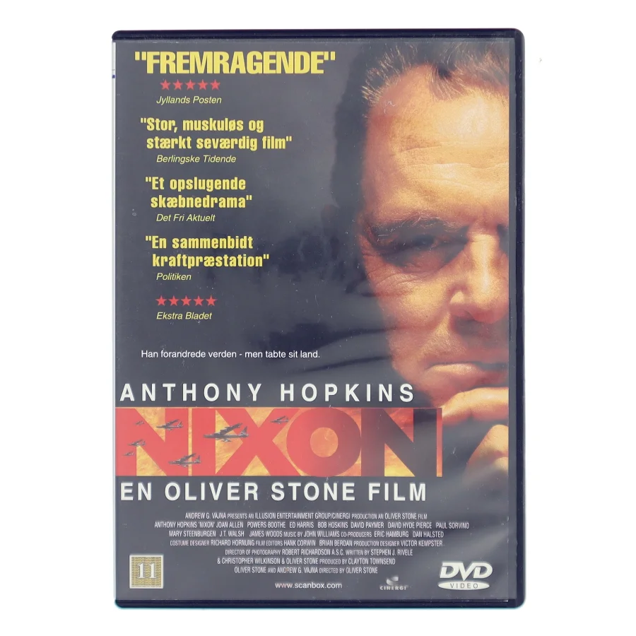 Nixon med Anthony Hopkins (DVD)