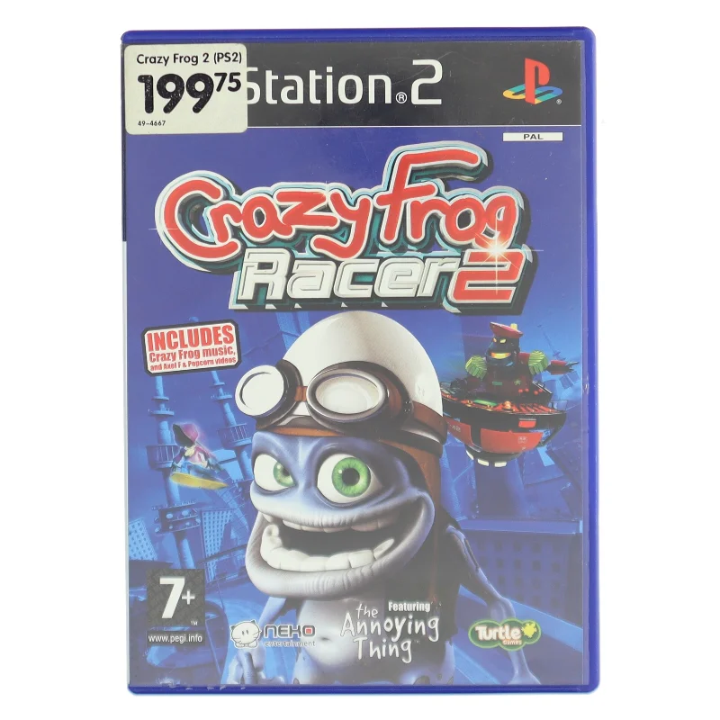 Crazy Frog Racer 2 med The Annoying Thing (DVD)