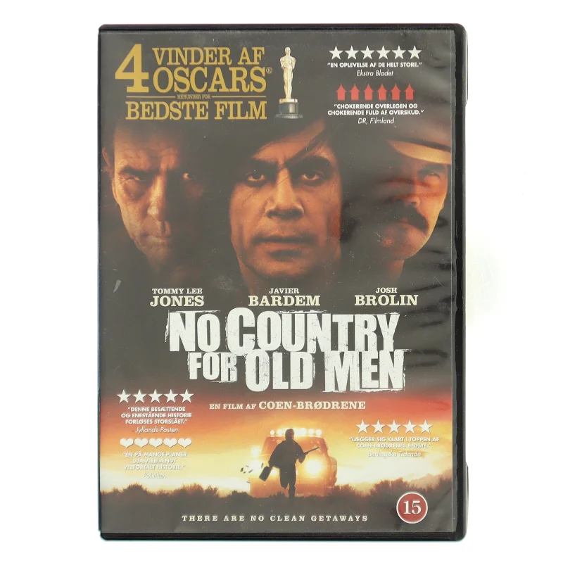 No Country for Old men med Tommy Lee Jones (DVD)