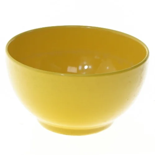 Gul skål Ø 14 cm (str. Ø 14 cm)
