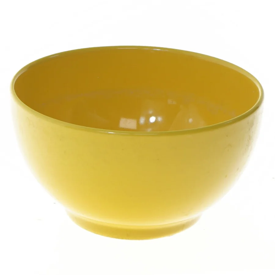 Gul skål Ø 14 cm (str. Ø 14 cm)