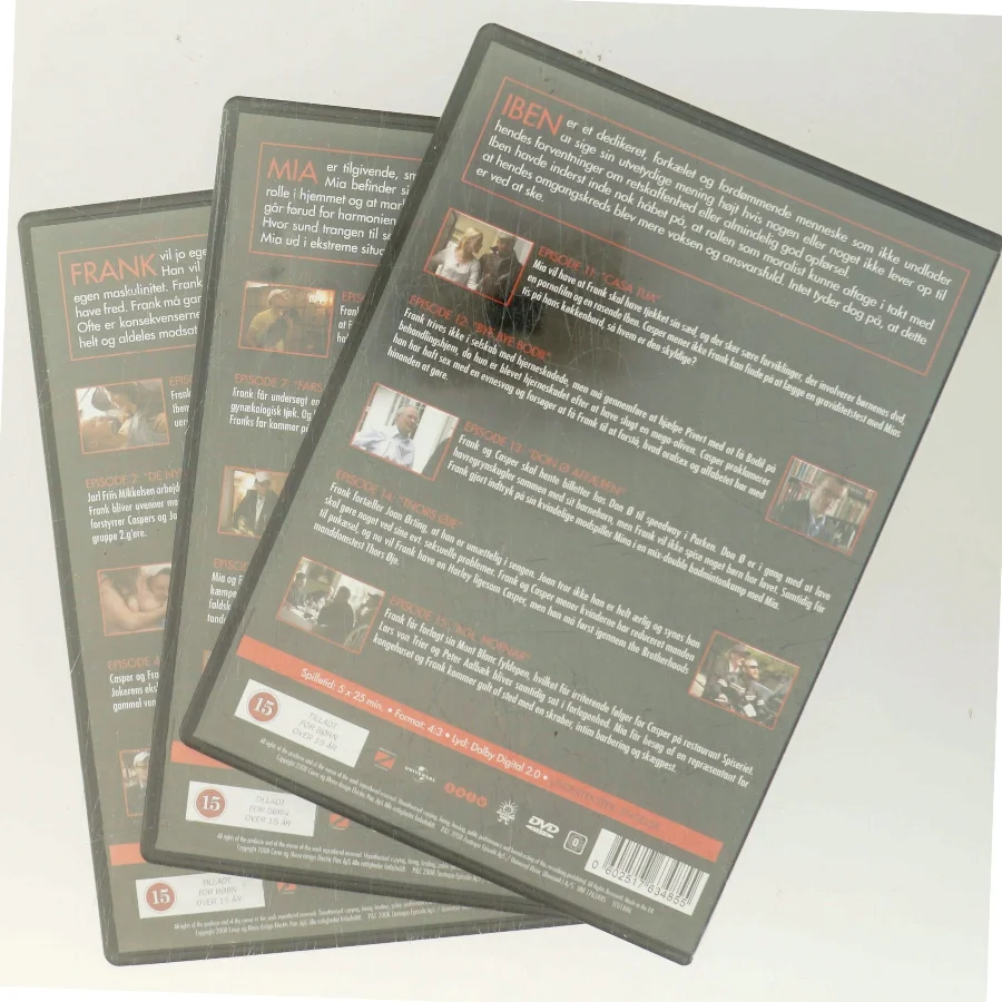 Sæson 1 - Episode 1-5 med Frank Hvam (DVD)