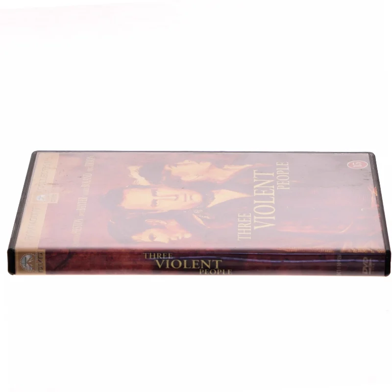 Three Violent People [dvd] med Charlton Heston (DVD)