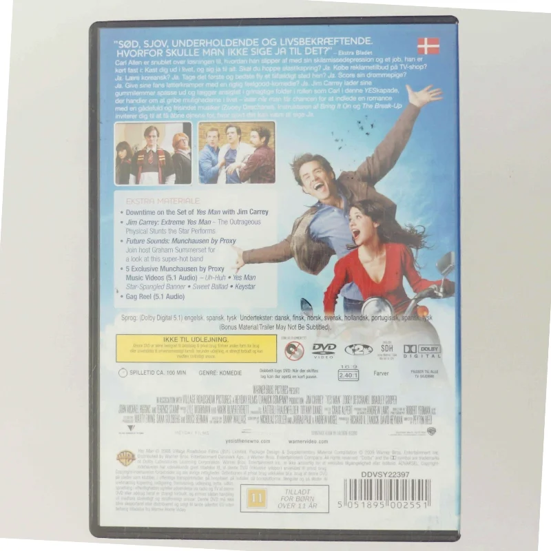 Yes Man (DVD) med Jim Carrey (DVD)