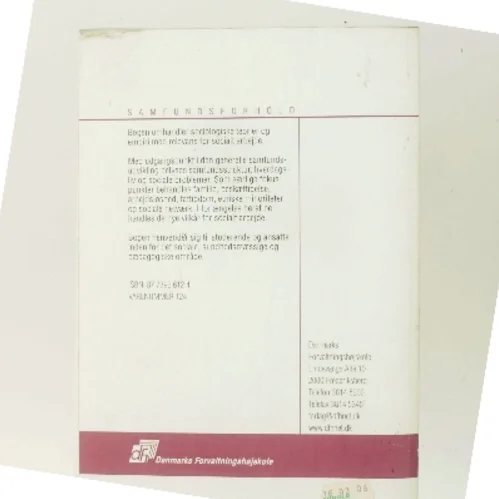 Sociologi og Socialt Arbejde (Bog)