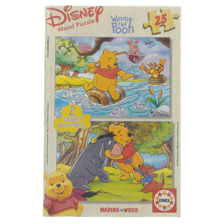 Disney træpuslespil med 25 brikker fra Disney (str. 25 brikker 26x18 cm)