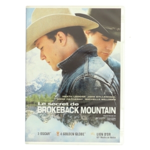 Le Secret De Brokeback Montain med Heath Ledger (DVD)