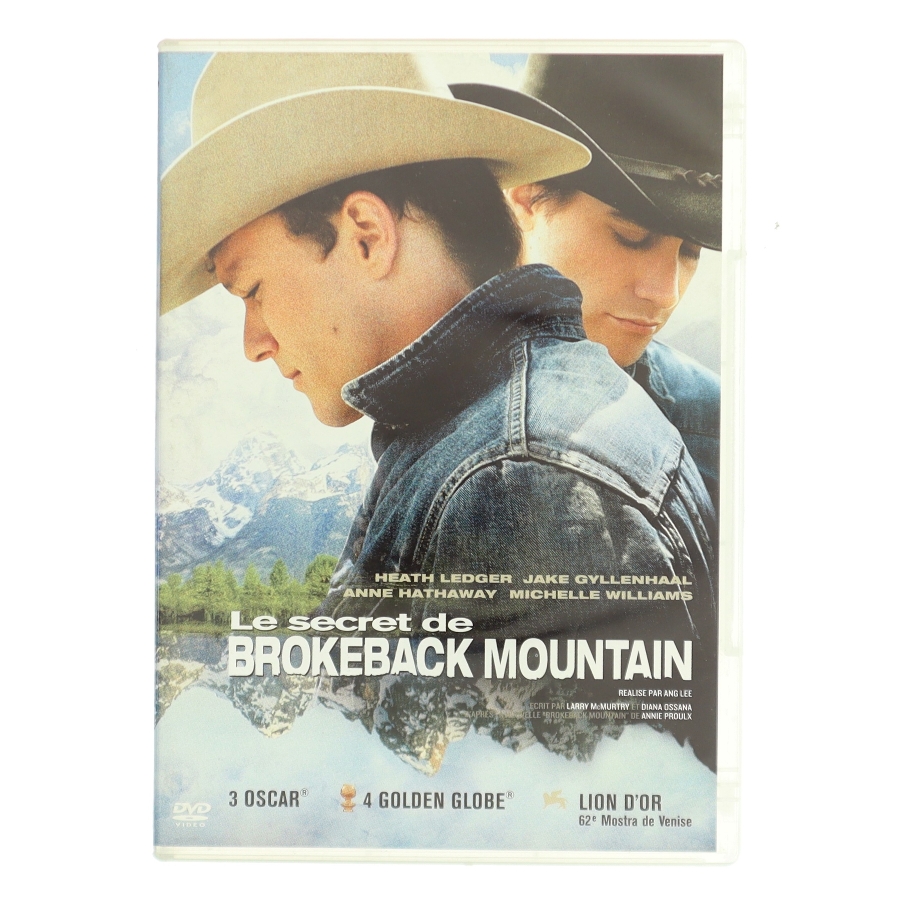 Le Secret De Brokeback Montain med Heath Ledger (DVD)