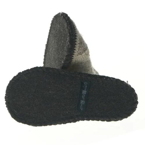 Grå hjemmesko til børn fra Dille (str. 21 )