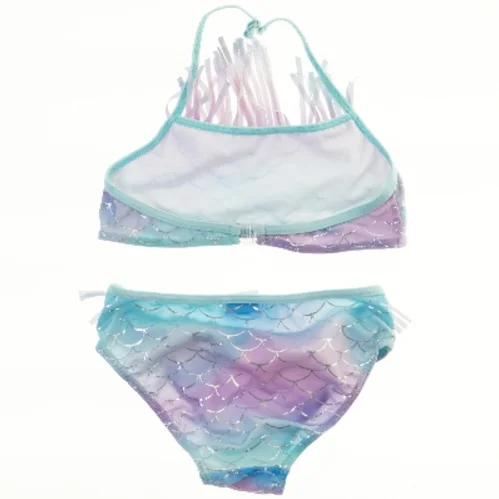 Bikini med havfrue-skæl og frynser fra Jumbo (str. 140)
