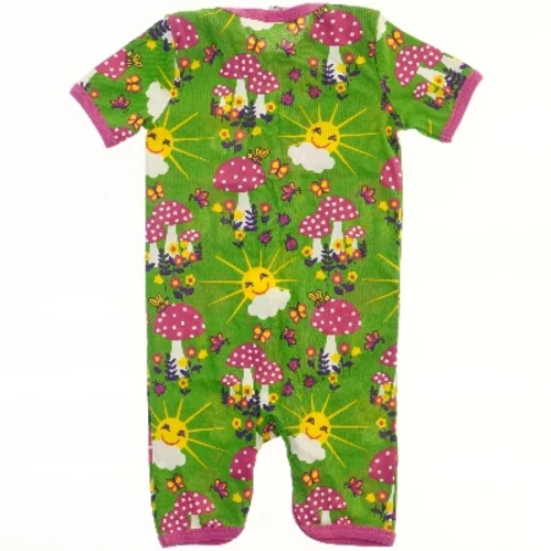 Heldragt med sol og svampe motiv fra Småfolk (str. 86)