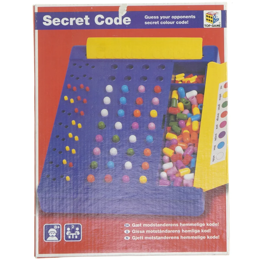 Secret Code brætspil (str. 26x20 cm)