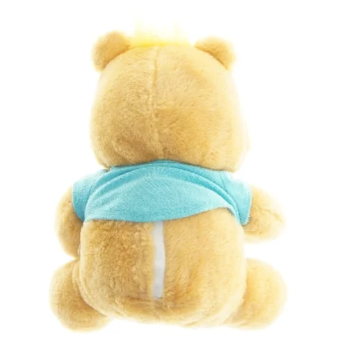 Bamse med blå trøje (str. 28 cm)